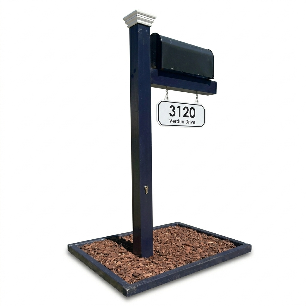 L-Style Mailbox Post 2