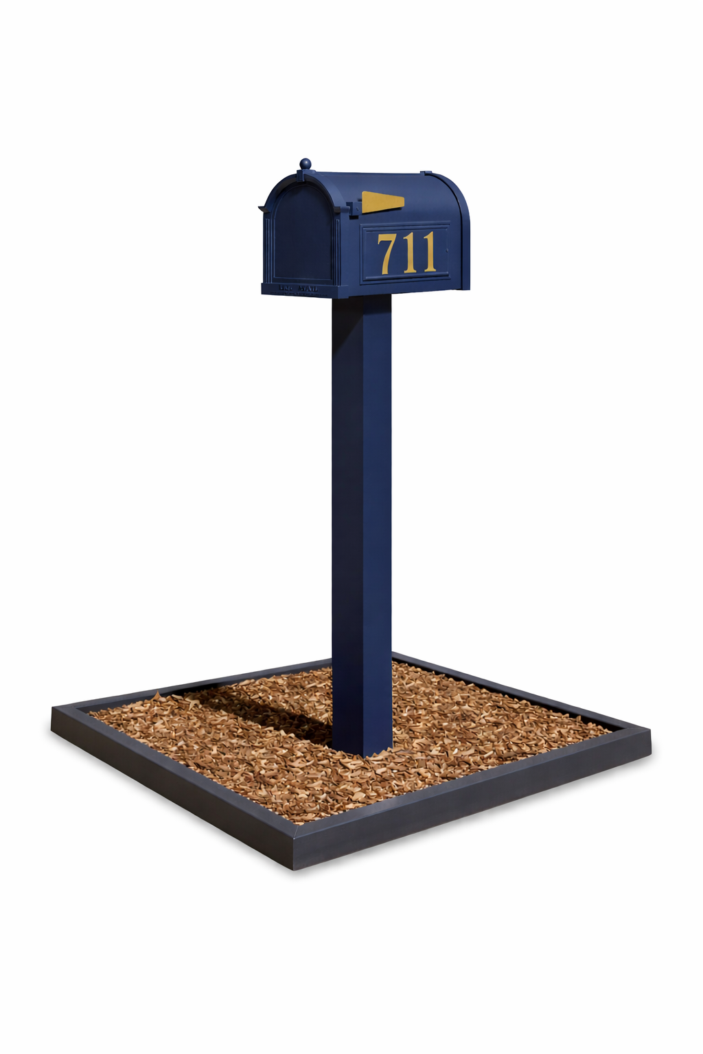 Pole Mailbox Post